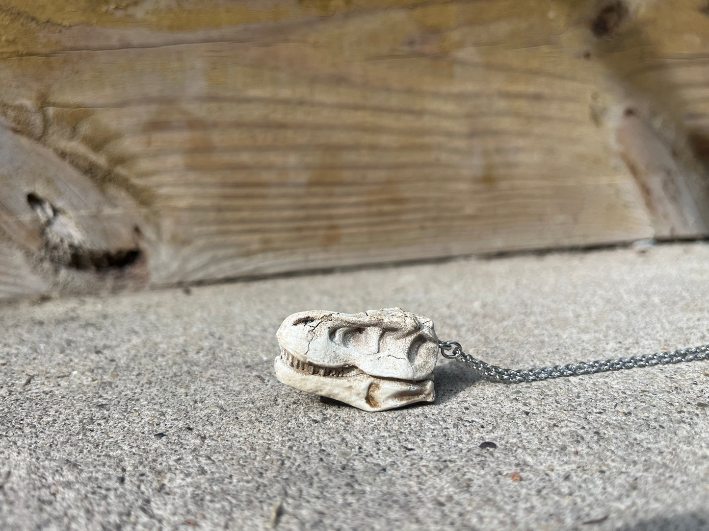 Miniature Resin Skull Necklace