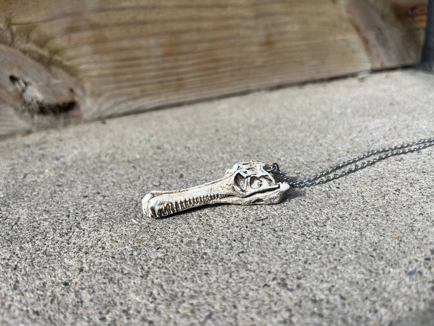 Miniature Resin Skull Necklace