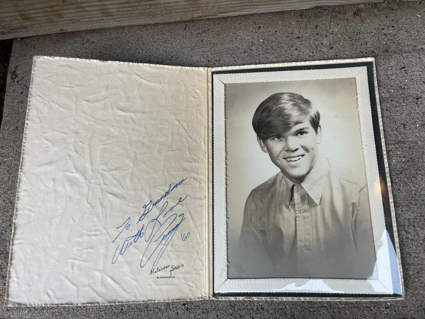 Antique ‘Letter to Grandma’ Cabinet Card