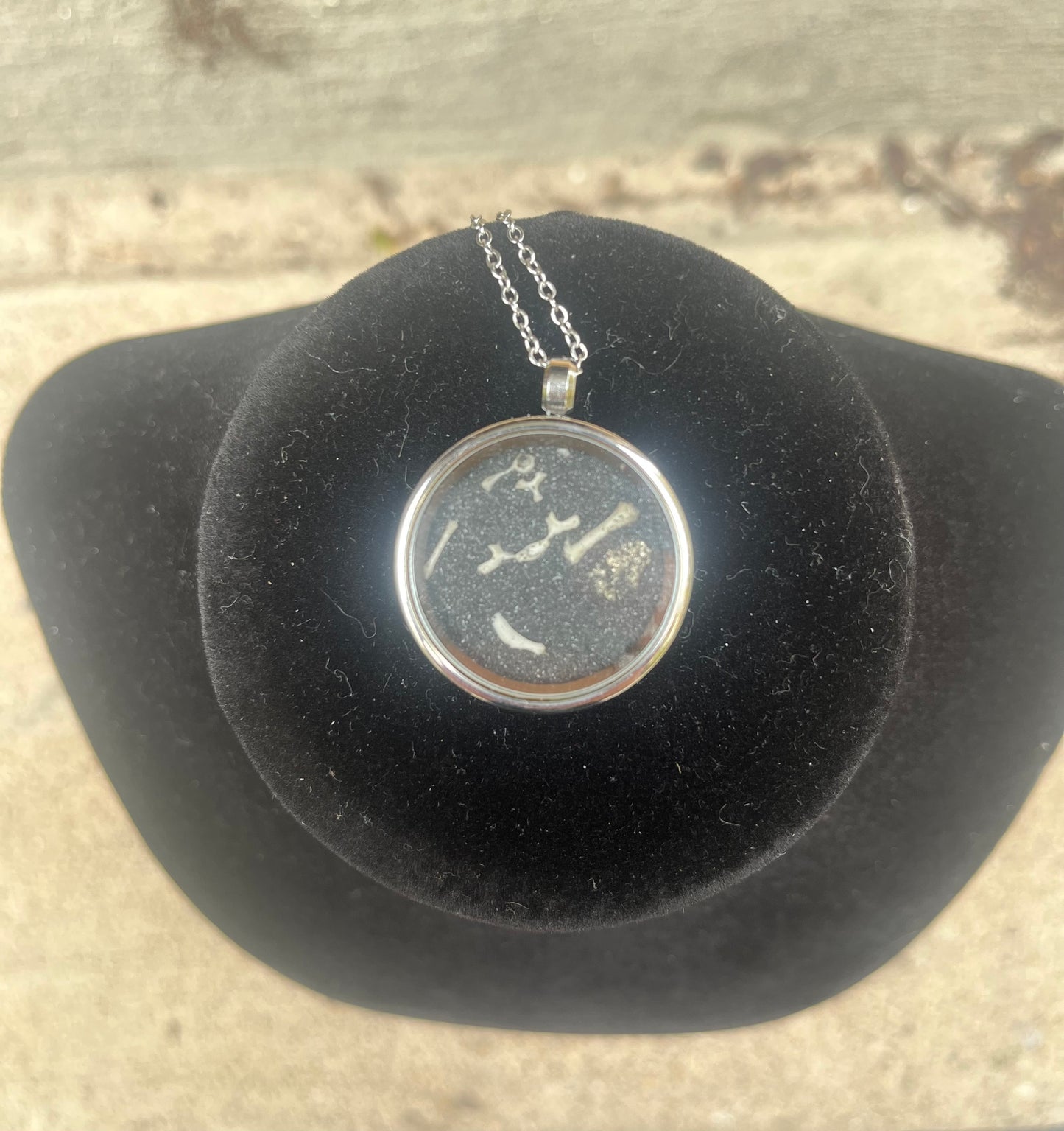 The Gravedigger’s Fidget Bone Necklace