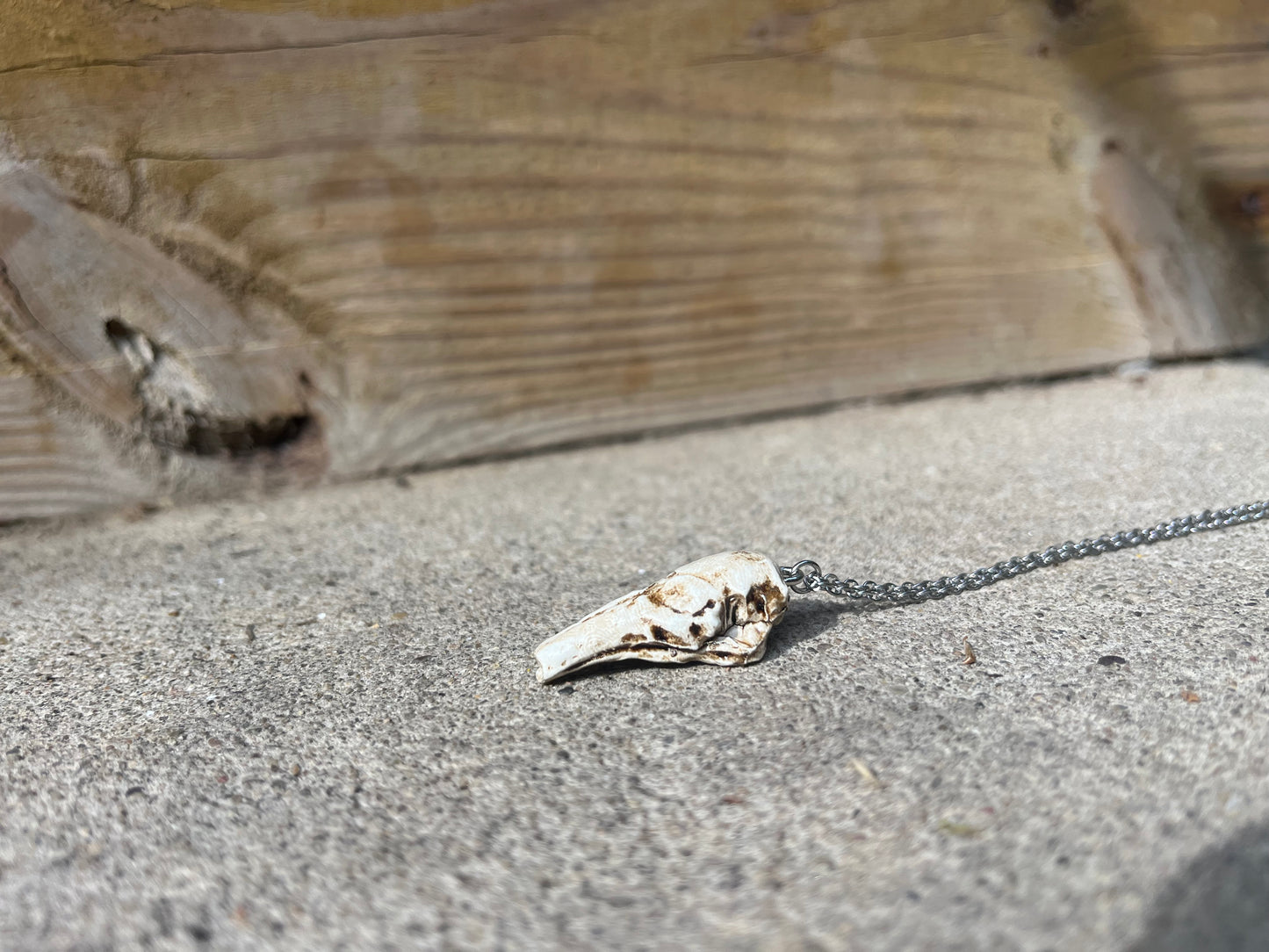 Miniature Resin Skull Necklace