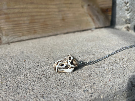 Miniature Resin Skull Necklace