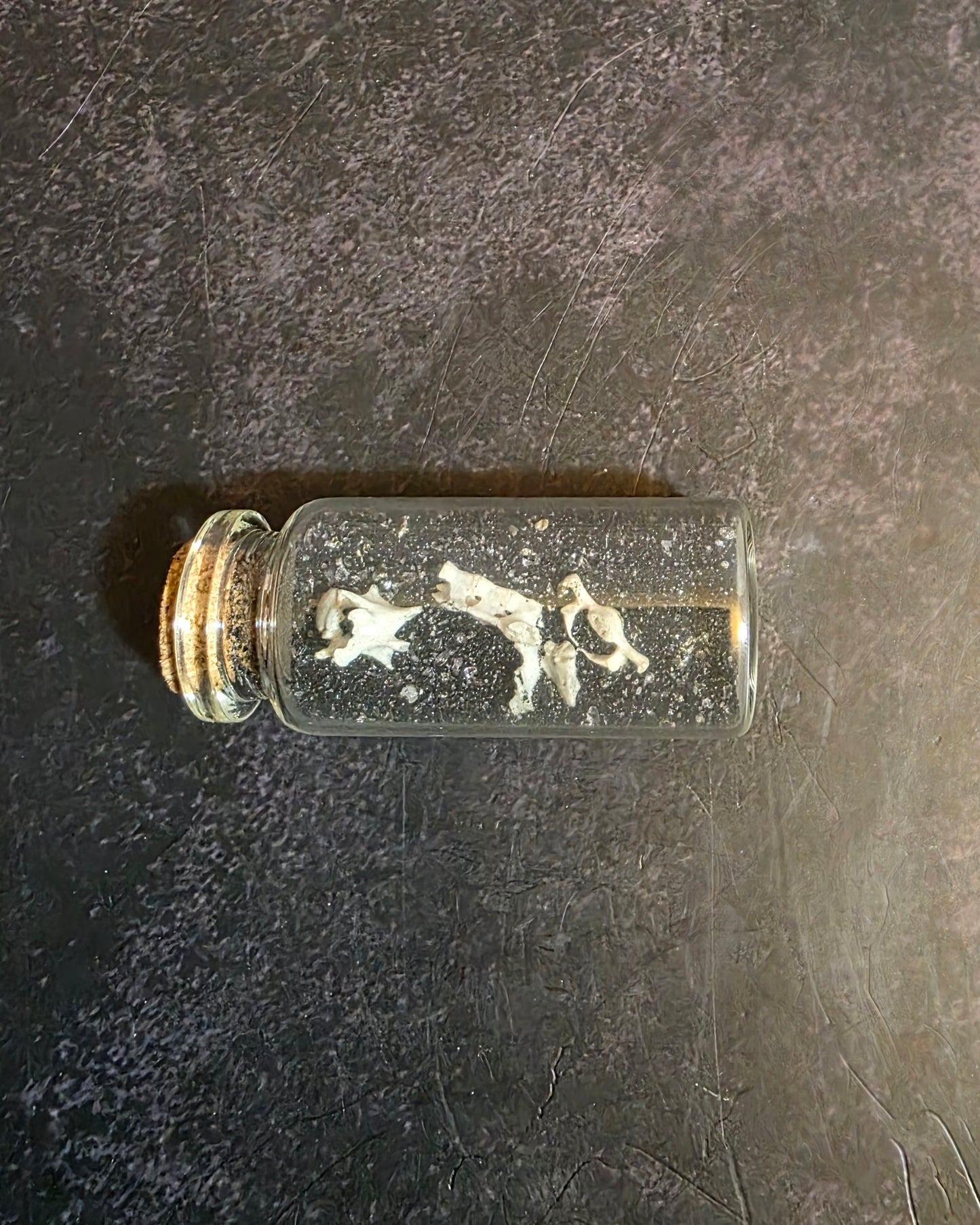 Gravedigger's Fidget Bone Curio Vial