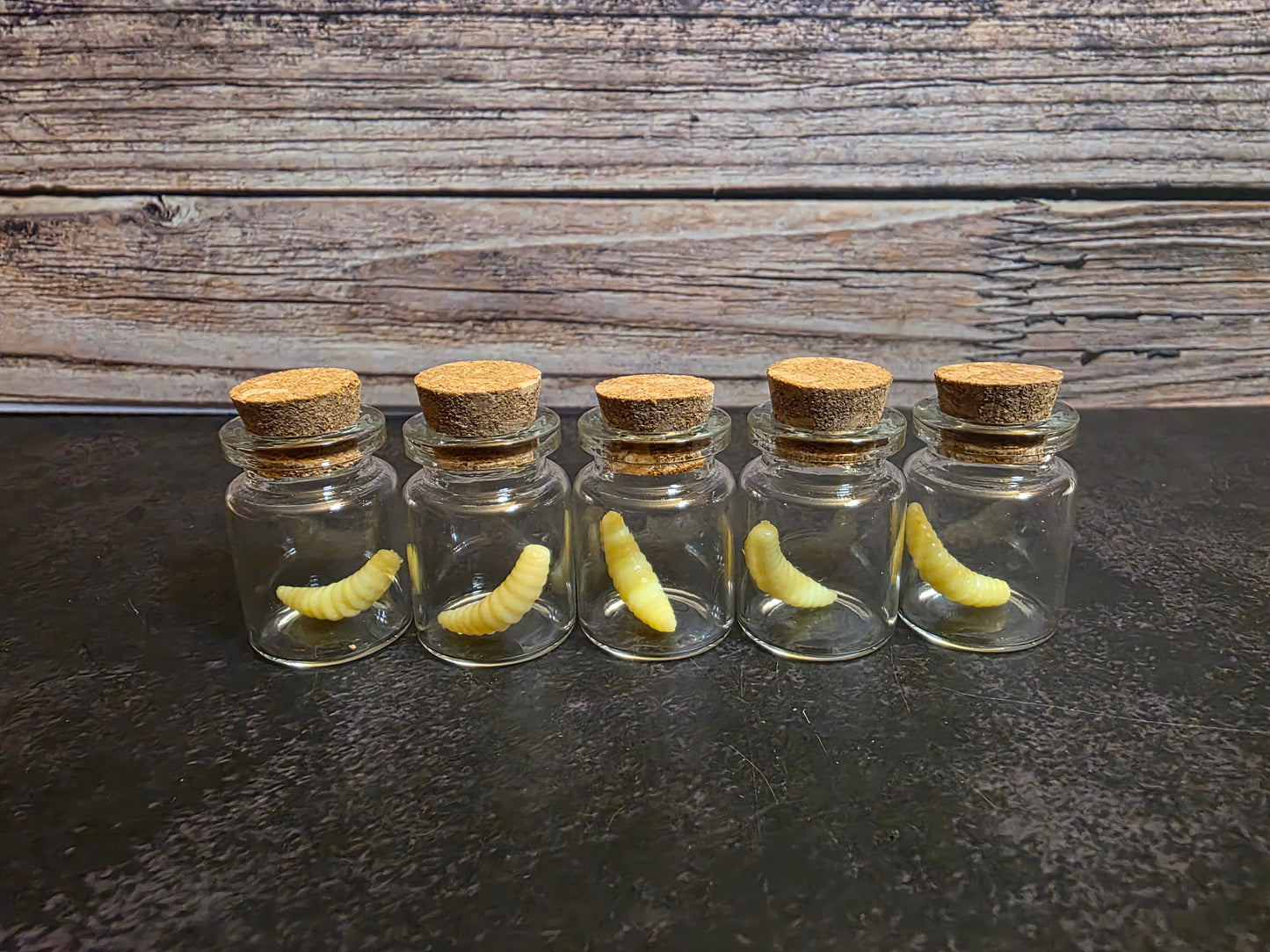 Faux Maggot Curio Vial