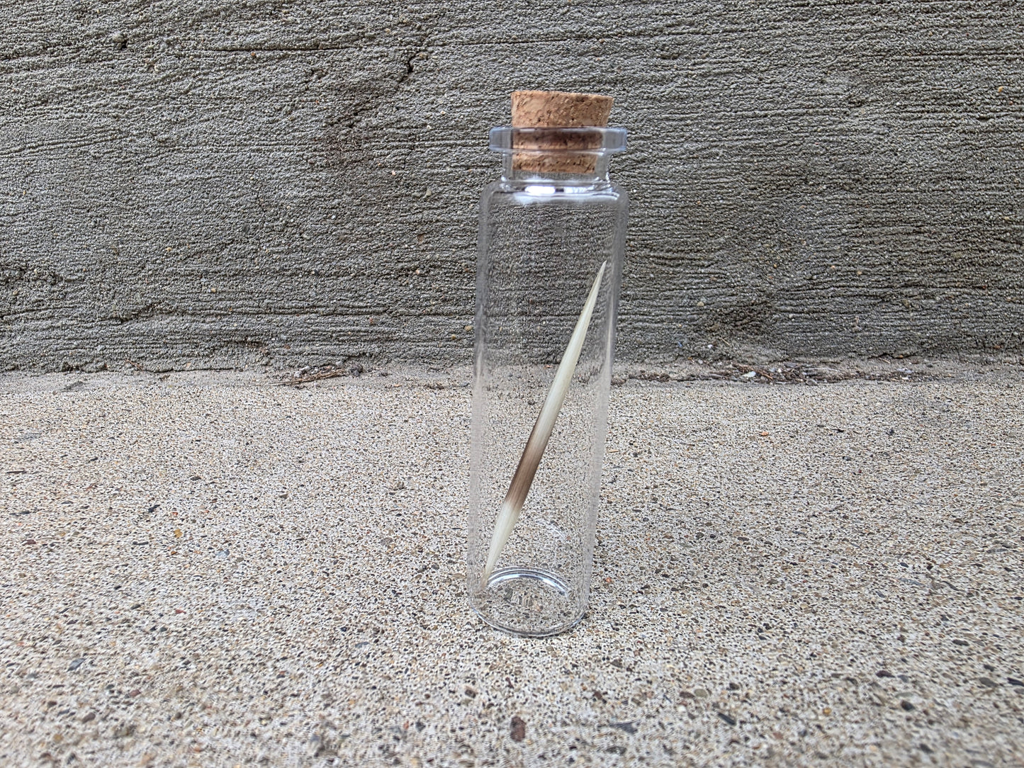 Porcupine Quill Curio Vial