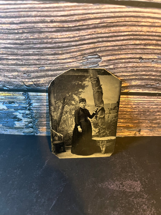 1890s Woman Tintype Photo