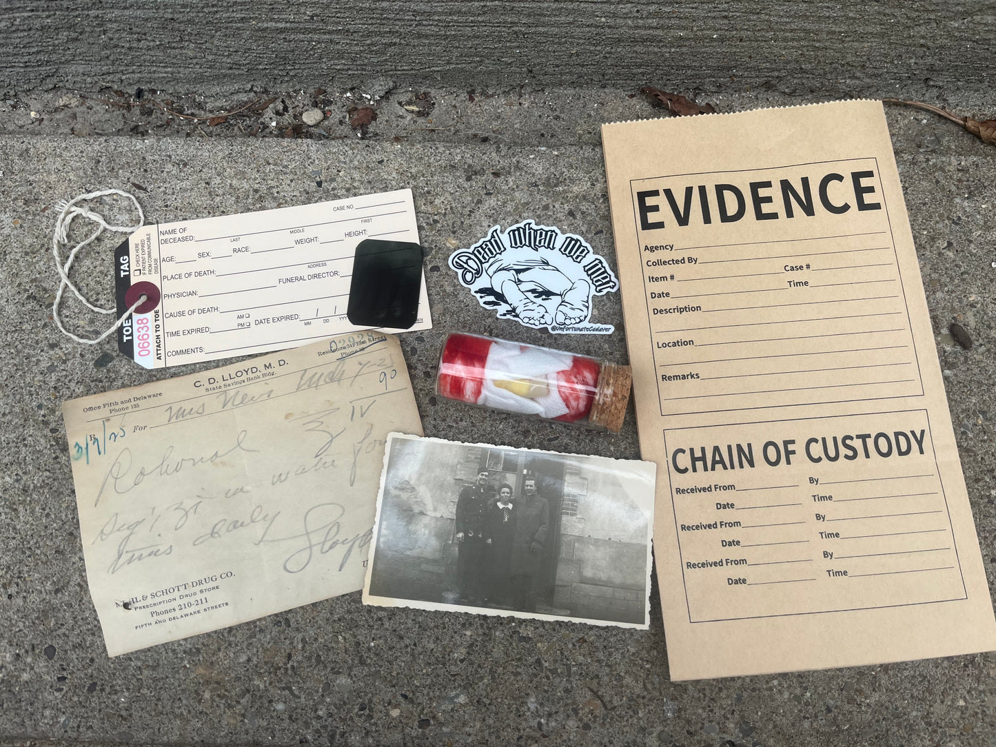 Knocked Loose Evidence Mystery Bag