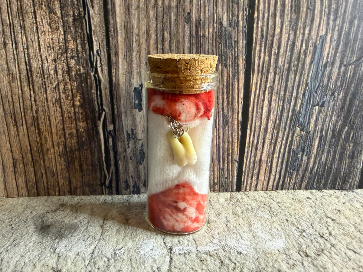 Human Tooth Necklace