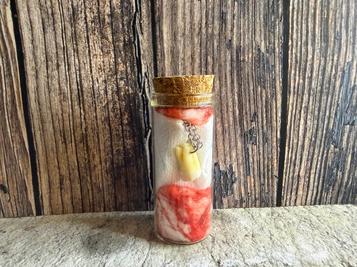 Human Tooth Necklace