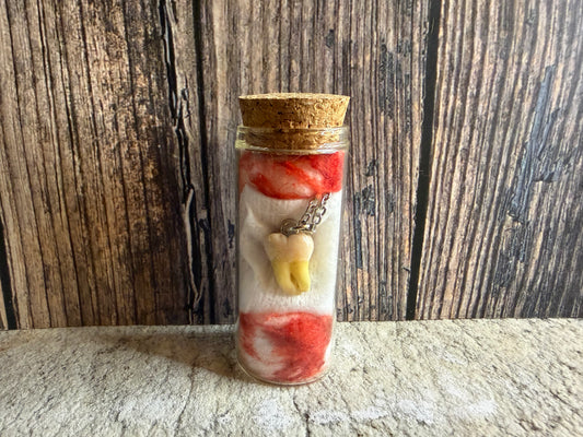 Human Tooth Necklace