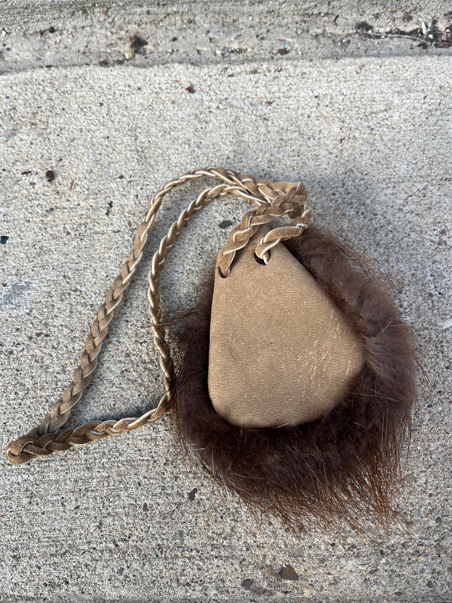 Beaver Pelt Medicine Bag