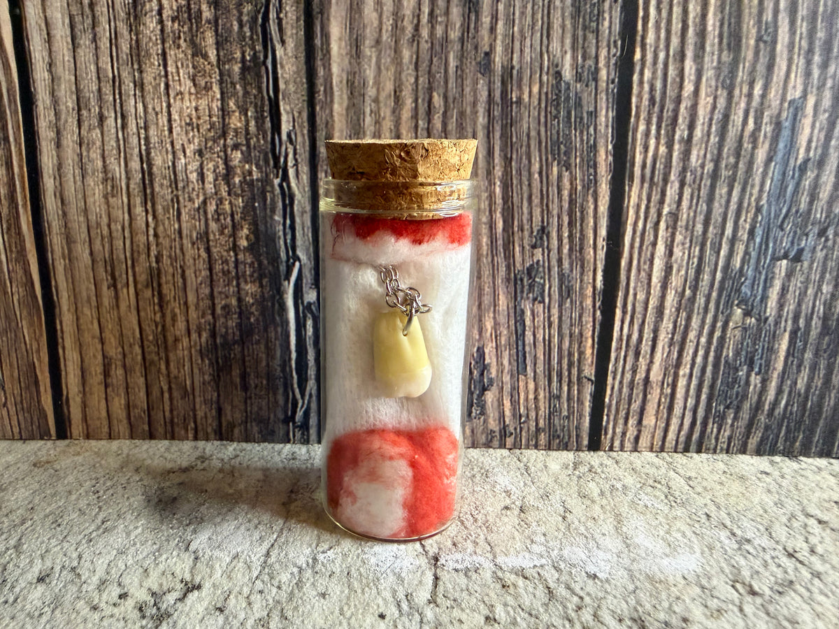 Human Tooth Necklace
