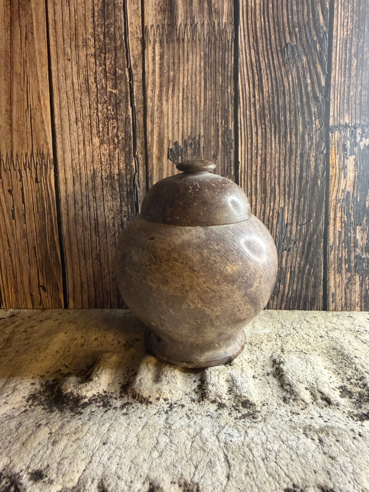 Brown Keepsake Urn