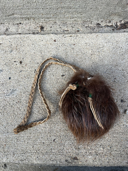 Beaver Pelt Medicine Bag