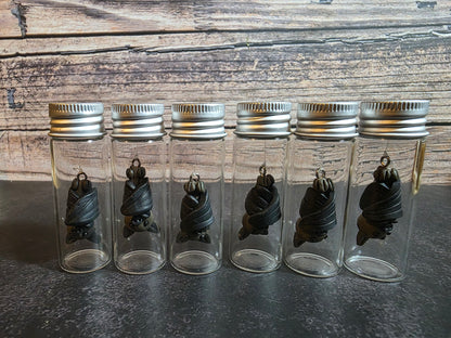Hanging Bat Curio Vial