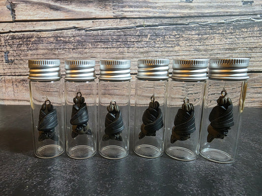 Hanging Bat Curio Vial