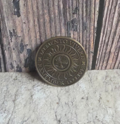 ‘Memento Mori’ Ferryman Hobo Coin