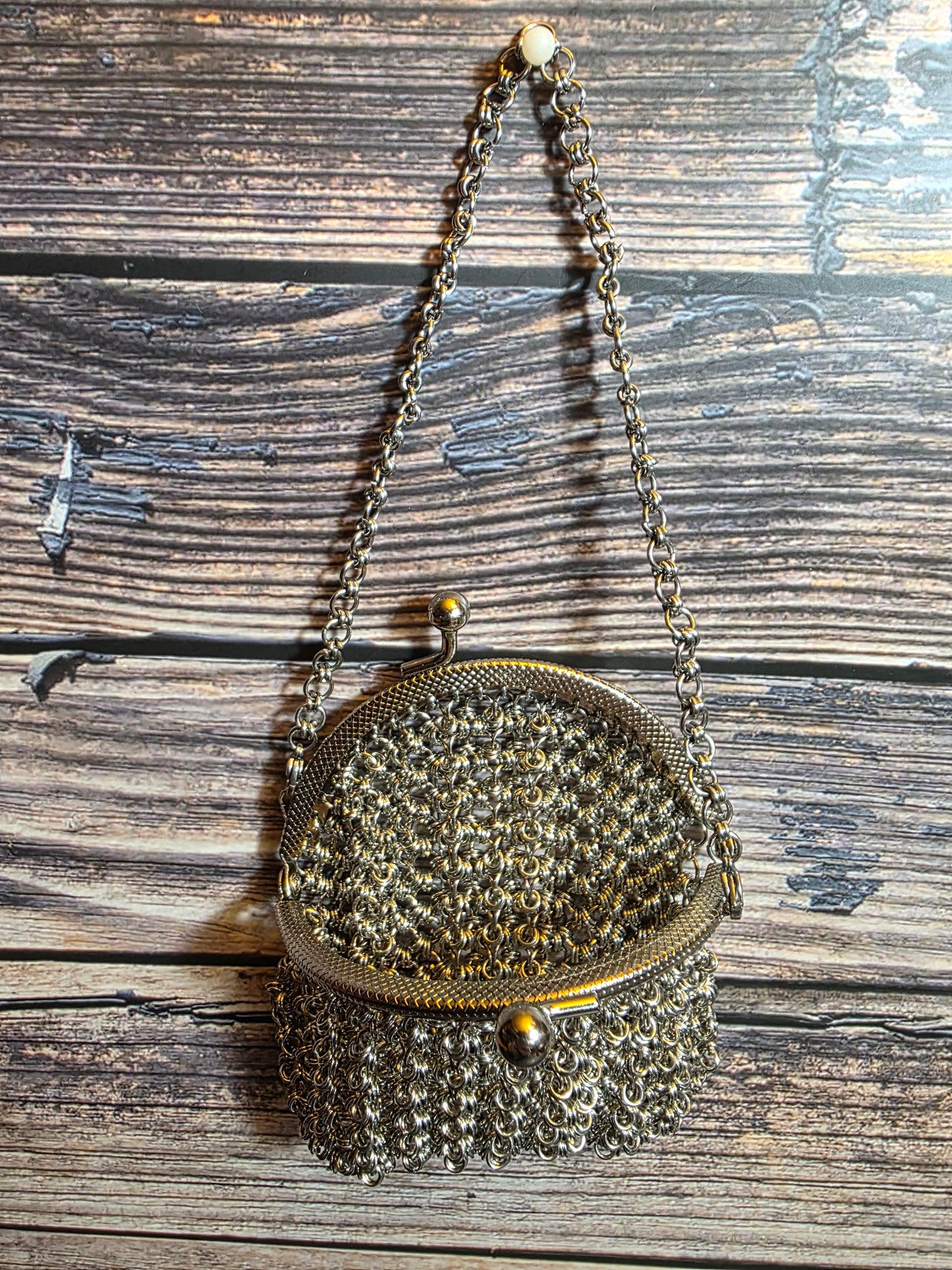 'Vanilla Vanity' Chainmail Coin Purse