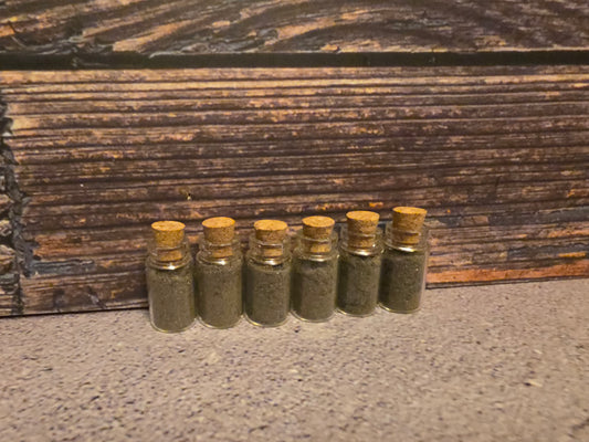 House Fire Ash Grit Vial