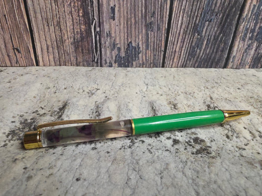 Diaphonized Pisces Double Fish Pen (Green)