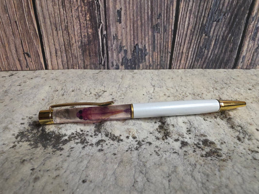 Diaphonized Fish Pen (White)