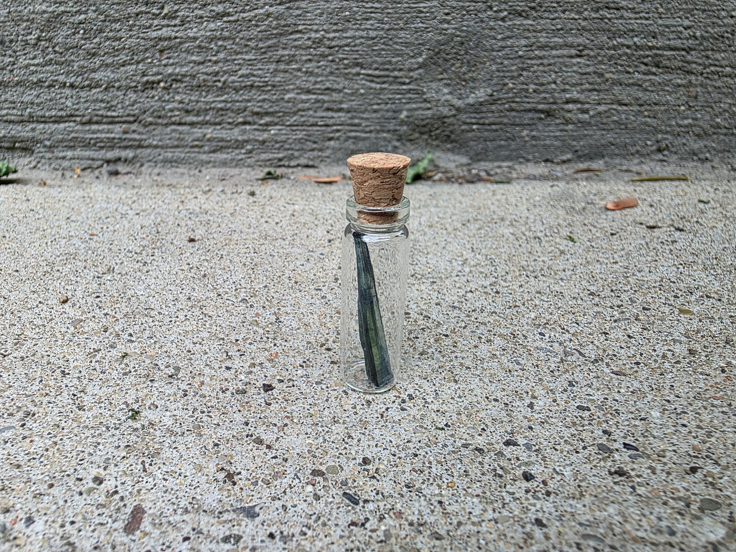 Vivianite "Corpse Crystal" Curio Vial