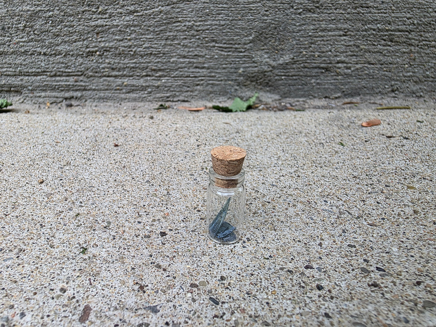Vivianite "Corpse Crystal" Curio Vial