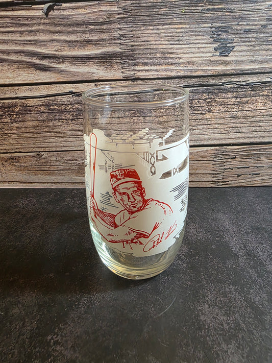 1950's Ralph Kiner-Pittsburgh Pirates Baseball Collectible Glass