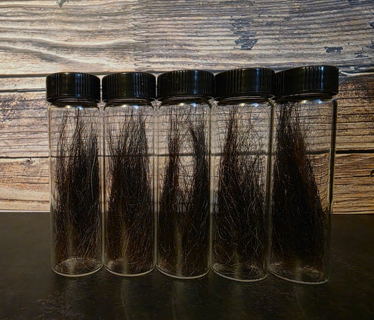 Brown Bear Fur Curio Vial