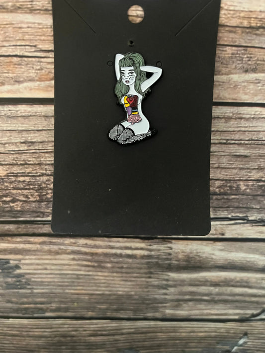 Valfre` Disembowled Girl Enamel Pin