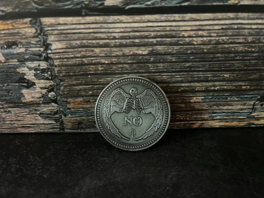 ‘Yes/No’ Ferryman Hobo Coin