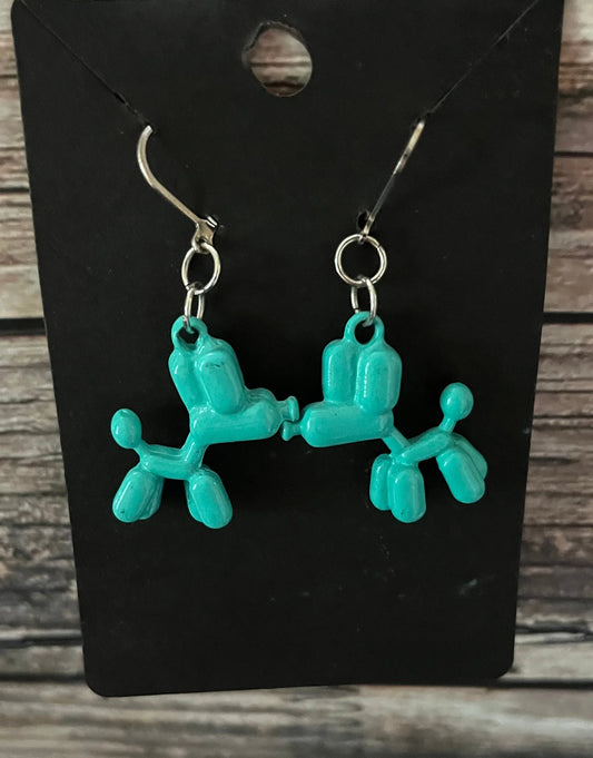 Balloon Dog Earrings